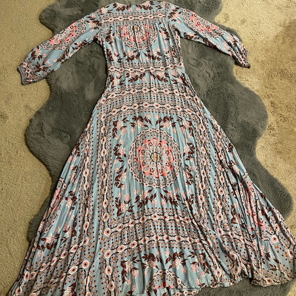 🌺🌸Spell & The Gypsy Collective SPELL PANDORA GOWN AQUARIUM🌸🌺 - Picture 7 of 10